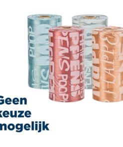 Poepzakjes Medium Assorti 8X20 Stuks