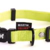 Halsband Verstelbaar Nylon Groen 45-65X2,5 Cm