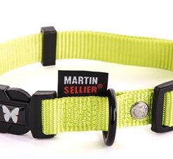 Halsband Verstelbaar Nylon Groen 45-65X2,5 Cm
