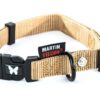 Halsband Verstelbaar Nylon Beige 45-65X2,5 Cm