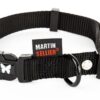 Halsband Verstelbaar Nylon Zwart 50-70X4 Cm