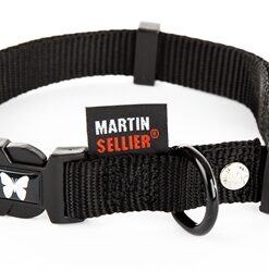 Halsband Verstelbaar Nylon Zwart 50-70X4 Cm