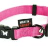 Halsband Verstelbaar Nylon Roze 40-55X2 Cm