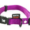 Halsband Verstelbaar Nylon Paars 45-65X2,5 Cm