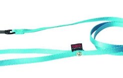 Hondenriem Nylon Turquoise 120X1 Cm