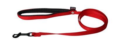 Hondenriem Nylon Rood 120X1,6 Cm