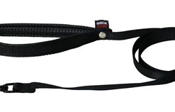 Hondenriem Nylon Zwart 120X2,5 Cm
