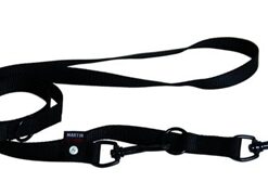 Hondenriem Multipurpose Nylon Zwart 20 Mmx200 Cm