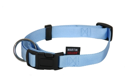 Halsband Basic Nylon Blauw 30-45X1,6 Cm