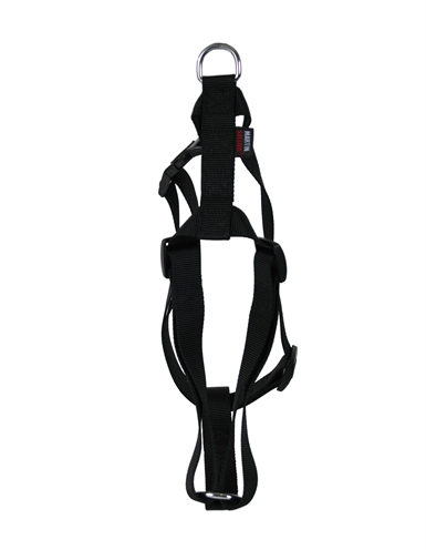 Hondentuig Basic Nylon Zwart 25-35X1 Cm