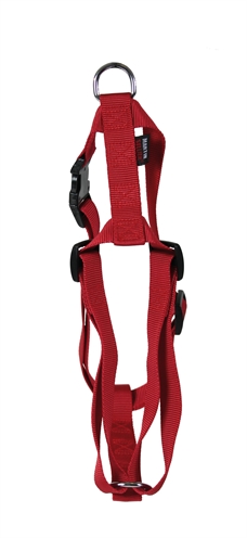 Hondentuig Basic Nylon Rood 35-50X1,6 Cm
