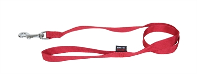 Hondenriem Basic Nylon Rood 120X1,6 Cm