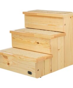 Trap Petstair Vurenhout 45X40X38 Cm