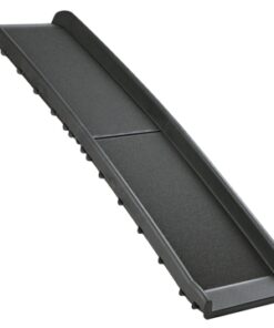 Car Ramp Loopplank Opvouwbaar Zwart 156X40Cm