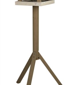 Nature Vogelhuis Opstandaard Grijs / Wit 125X45X28 Cm