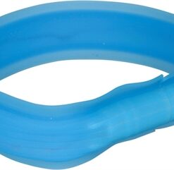 Lichtgevende Halsband Hond Usb Flash Light Oplaadbaar Blauw 30 Mmx70 Cm 2 St