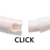 Lichtgevende Halsband Hond Flash Usb Tpu / Nylon Roze 65X0,7 Cm