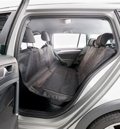Auto-Hondendeken Met Deurbescherming Zwart 150X135 Cm
