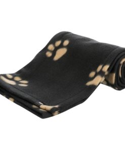 Beany Fleece Hondendeken Zwart 100X70Cm