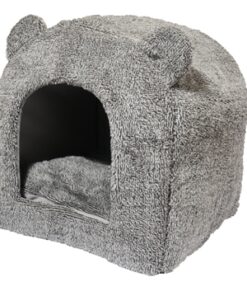 Kattenmand Iglo Teddy Grijs 38X38X40 Cm