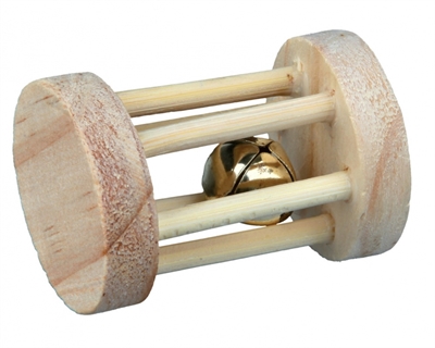 Speelrol Hout Met Bel 7X5 Cm