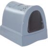 Kattenbak Zuma Met Schuiflade Blauw 40X56X42,5 Cm