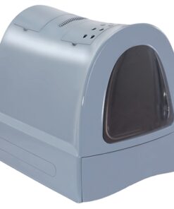 Kattenbak Zuma Met Schuiflade Blauw 40X56X42,5 Cm