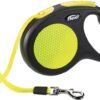 Rollijn New Classic Neon Tape Zwart / Geel M 5 Mtr