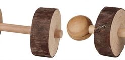 Natural Living Halter Hout 2 St