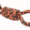 Pet Nuts For Knots Extreme Spoel 8 Vorm Tugger Grijs / Oranje 55X11X11 Cm
