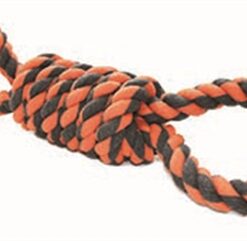 Pet Nuts For Knots Extreme Spoel 8 Vorm Tugger Grijs / Oranje 55X11X11 Cm