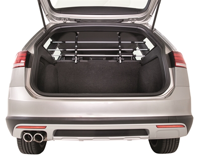 Hondenrek Auto Zilver / Zwart 96-163X34-48 Cm
