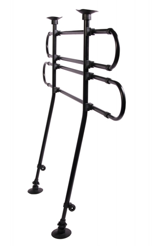 Hondenrek Auto 2-Delig Zwart 85-140X75-110 Cm