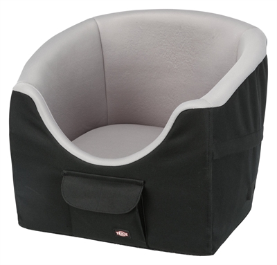 Hondenmand Autostoel Zwart / Grijs 45X42X39 Cm