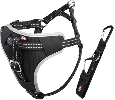 Hondentuig Auto Dog Protect Zwart 40-55X2 Cm