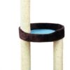 Krabpaal Lugo Bruin / Turquoise 45X45X103 Cm