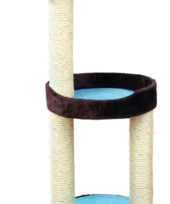 Krabpaal Lugo Bruin / Turquoise 45X45X103 Cm