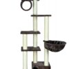 Krabpaal Madrid Grijs 68X44X245-270 Cm