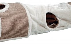 Krabtunnel Lichtgrijs / Bruin / Taupe 110X30X38 Cm