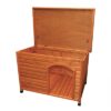 Natura Hondenhok Classic Met Plat Dak Bruin 85X58X60 Cm