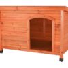 Natura Hondenhok Classic Met Plat Dak Bruin 104X75X68 Cm