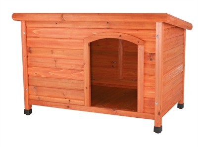 Natura Hondenhok Classic Met Plat Dak Bruin 104X75X68 Cm