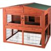 Natura Konijnenhok Xl Met Ren 135X115X112 Cm