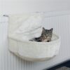 Radiatorhangmat Relax Pluche Wit 45X13X33 Cm