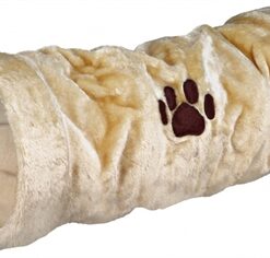 Kattentunnel Pluche Beige 22X22X60 Cm