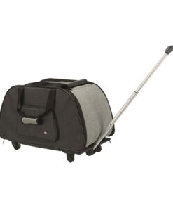 Reismand Trolley Zwart / Lichtgrijs 67X34X43 Cm