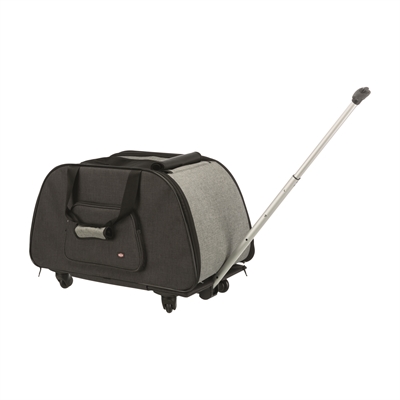 Reismand Trolley Zwart / Lichtgrijs 67X34X43 Cm