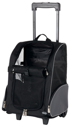 Reismand Trolley Zwart / Grijs 32X25X45 Cm