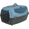 Reismand Capri Donkergrijs / Pastelblauw 40X38X61 Cm
