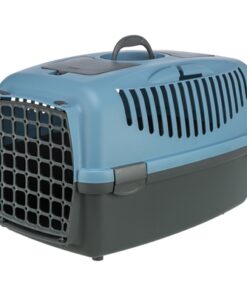 Reismand Capri Donkergrijs / Pastelblauw 40X38X61 Cm